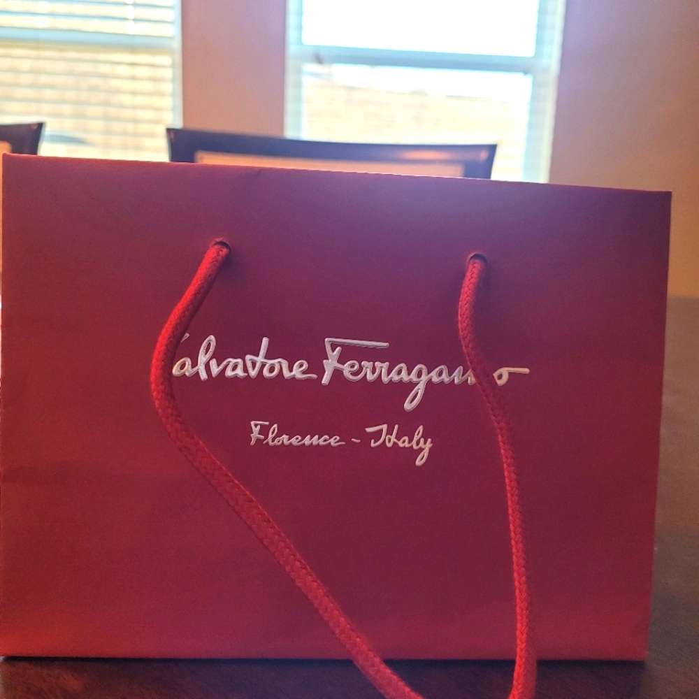Salvatore Ferragamo shopping bag